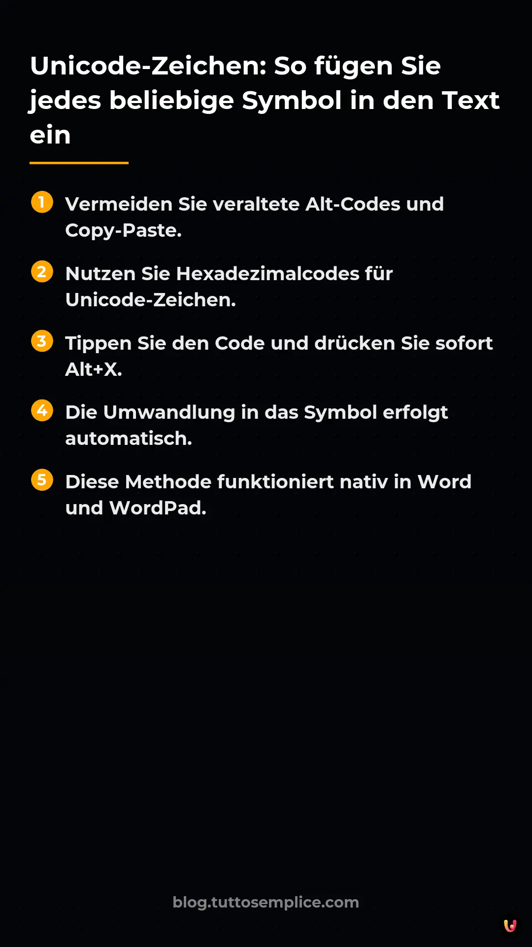 List: Unicode-Zeichen: So f&uuml;gen Sie jedes beliebige Symbol in den Text ein