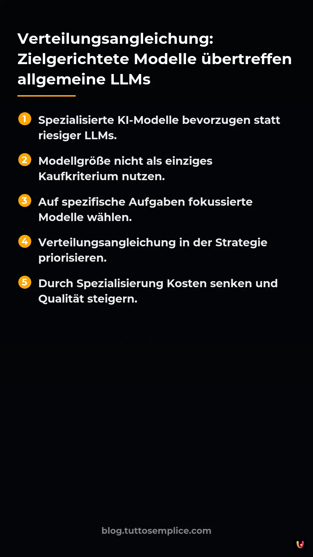 List: Verteilungsangleichung: Zielgerichtete Modelle &uuml;bertreffen allgemeine LLMs