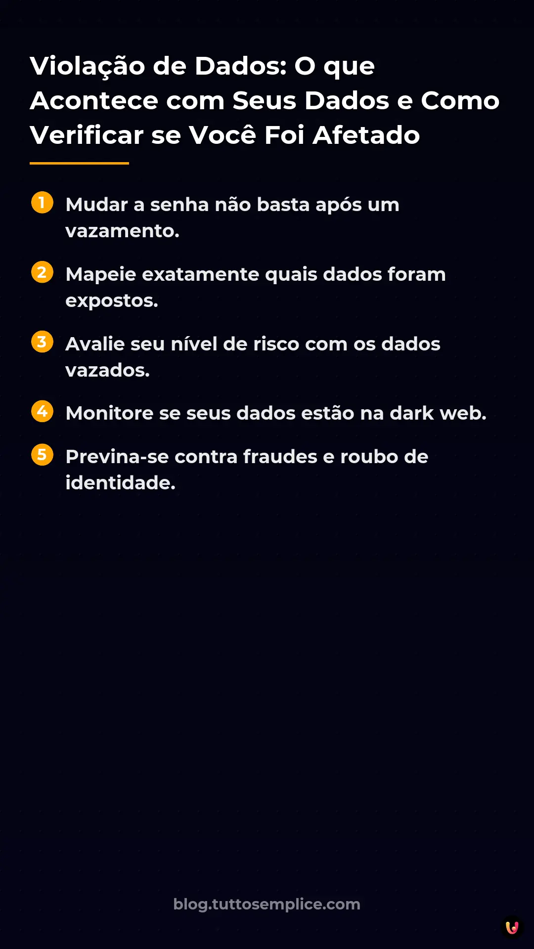 List: Viola&ccedil;&atilde;o de Dados: O que Acontece com Seus Dados e Como Verificar se Voc&ecirc; Foi Afetado