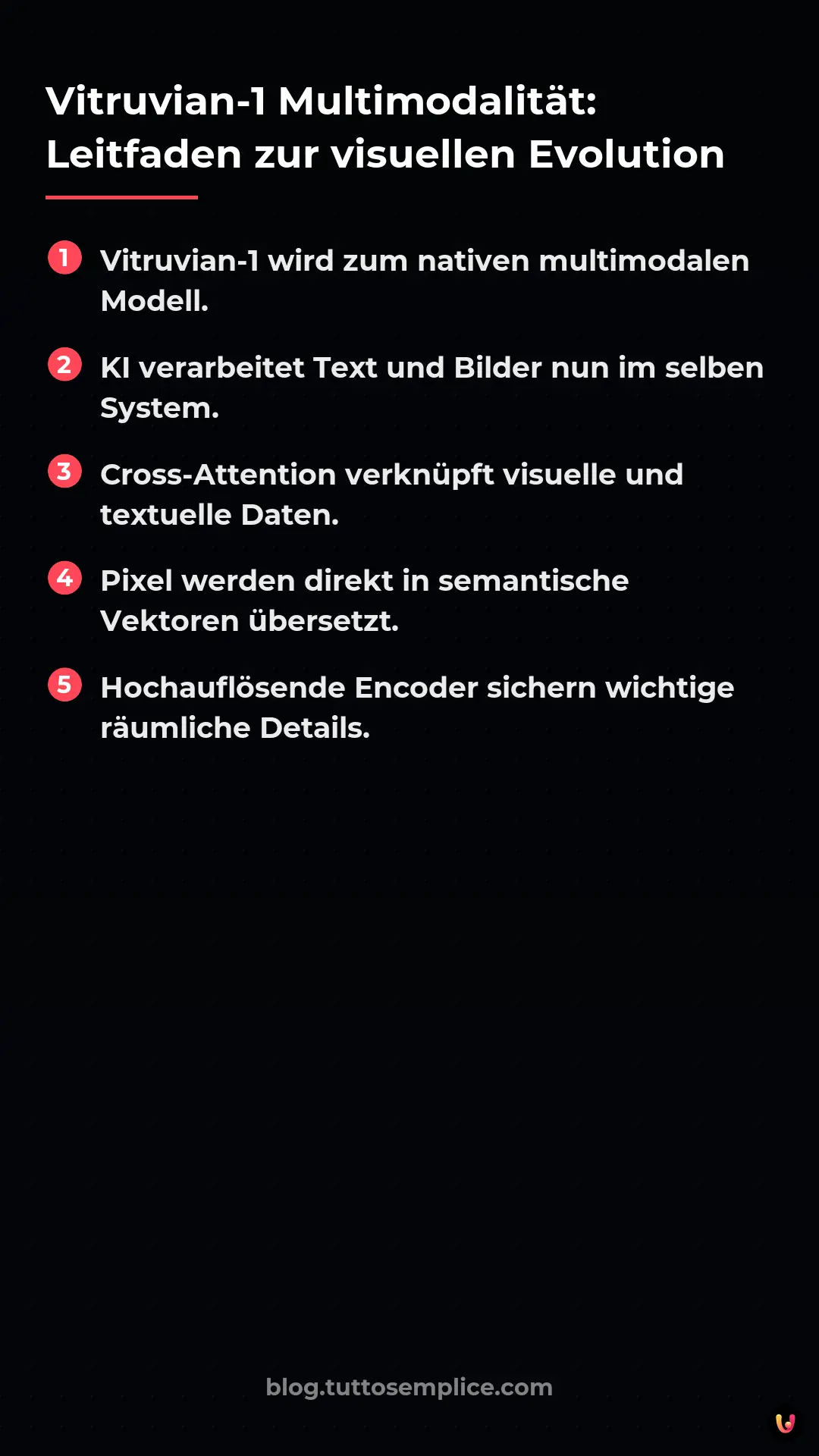 List: Vitruvian-1 Multimodalit&auml;t: Leitfaden zur visuellen Evolution