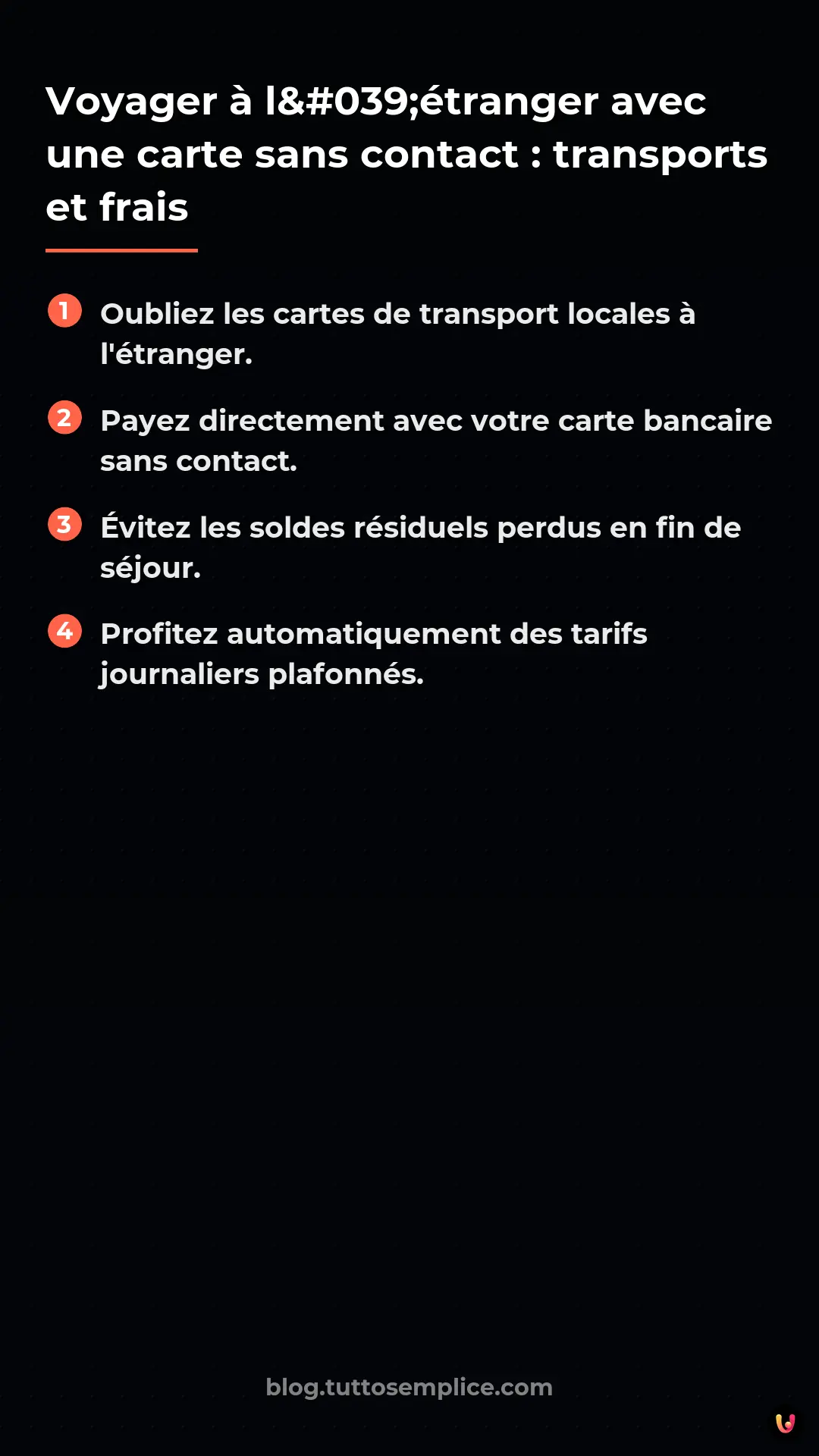 List: Voyager &agrave; l'&eacute;tranger avec une carte sans contact : transports et frais
