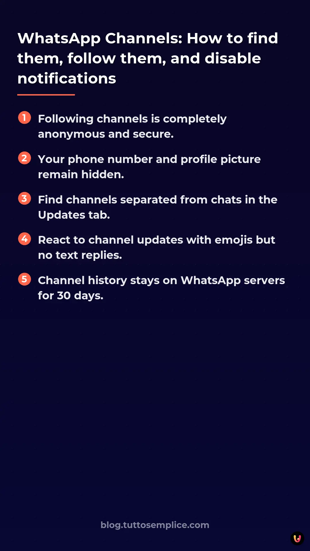 List: WhatsApp Channels: How to find them, follow them, and disable notifications