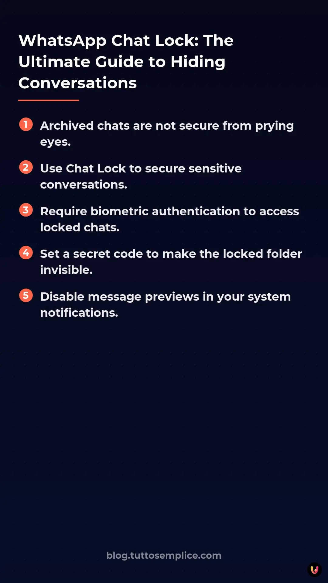 List: WhatsApp Chat Lock: The Ultimate Guide to Hiding Conversations