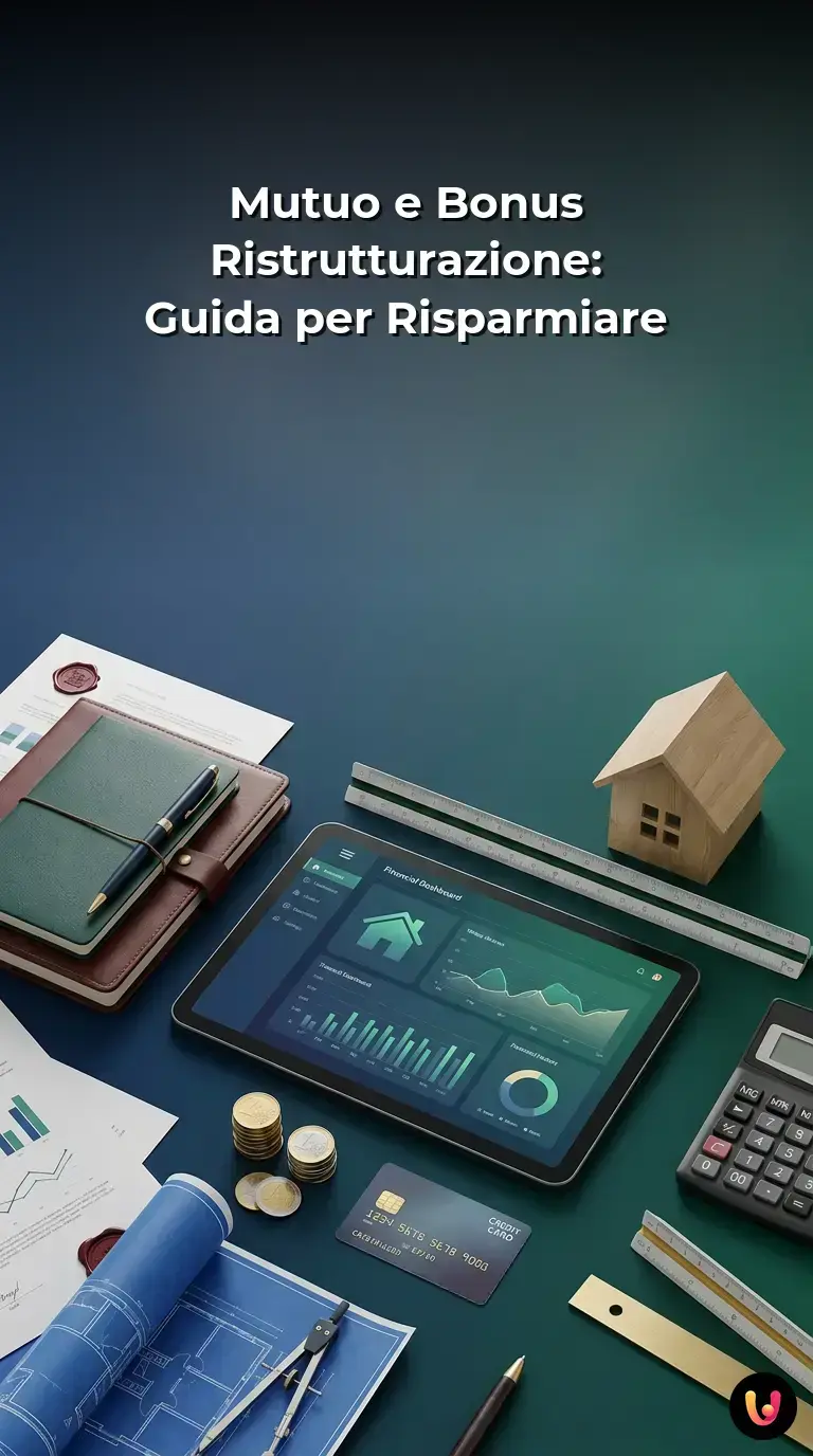 Guida visiva sui bonus ristrutturazione 2025 e le agevolazioni per il mutuo prima casa.