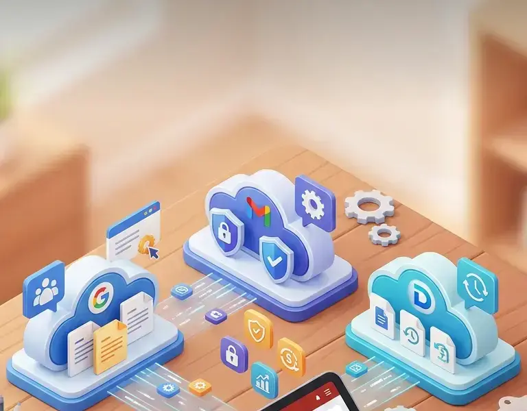Pinterest: Stocare &icirc;n cloud pentru companii: Google Workspace vs. Microsoft 365 vs. Dropbox