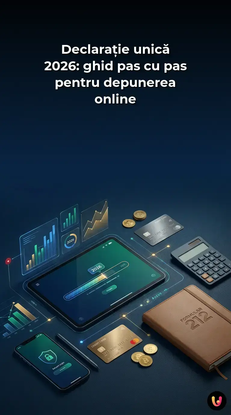 Ghid digital pentru completarea și depunerea online a formularului 212 la ANAF &icirc;n 2026.