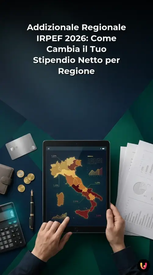 Addizionale Regionale IRPEF 2026: Come Cambia il Tuo Stipendio Netto per Regione | Storia Visuale