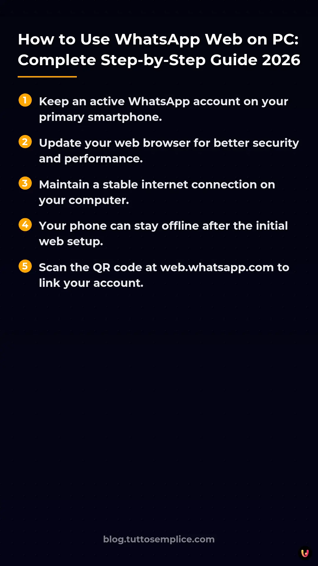 List: How to Use WhatsApp Web on PC: Complete Step-by-Step Guide 2026