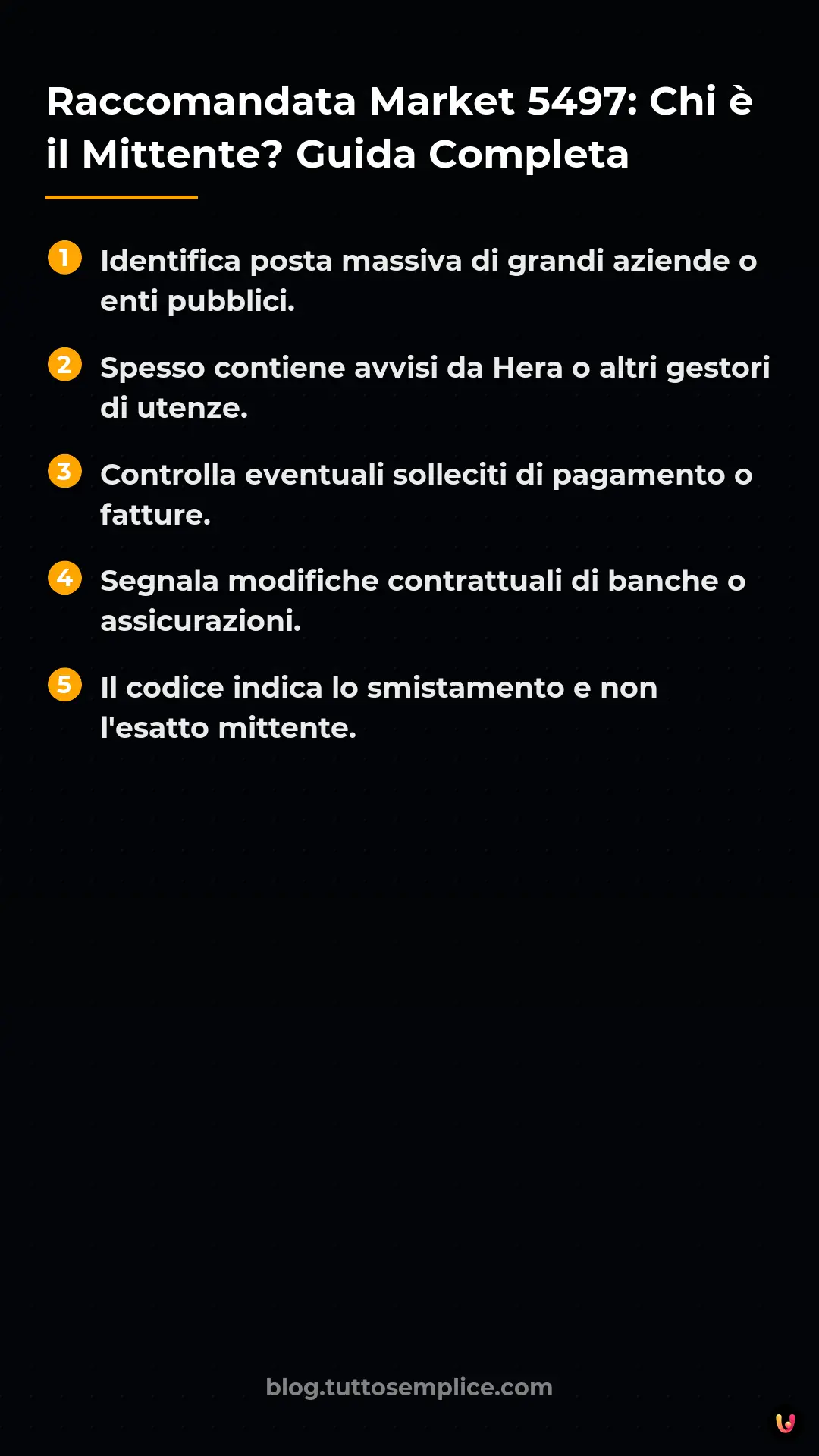 List: Raccomandata Market 5497: Chi &egrave; il Mittente? Guida Completa