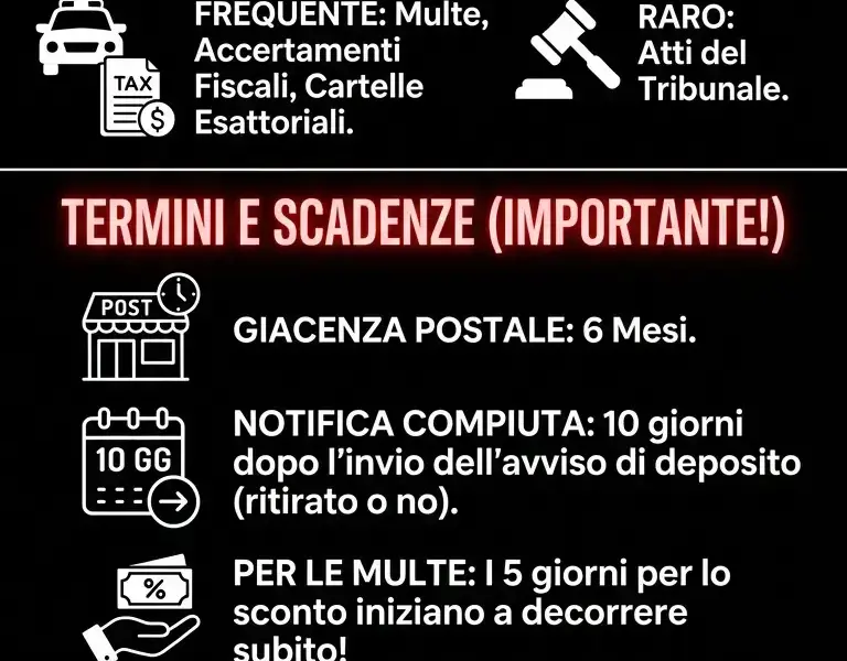 Infografica: Atto giudiziario 393: chi lo manda, cosa contiene, i termini da rispettare